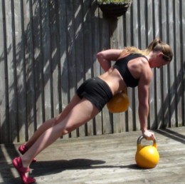 kettlebell exercise